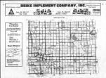 Index Map, Bremer County 1982 Published by Directory Service Company